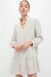 Stone Linen Palmerston Dress